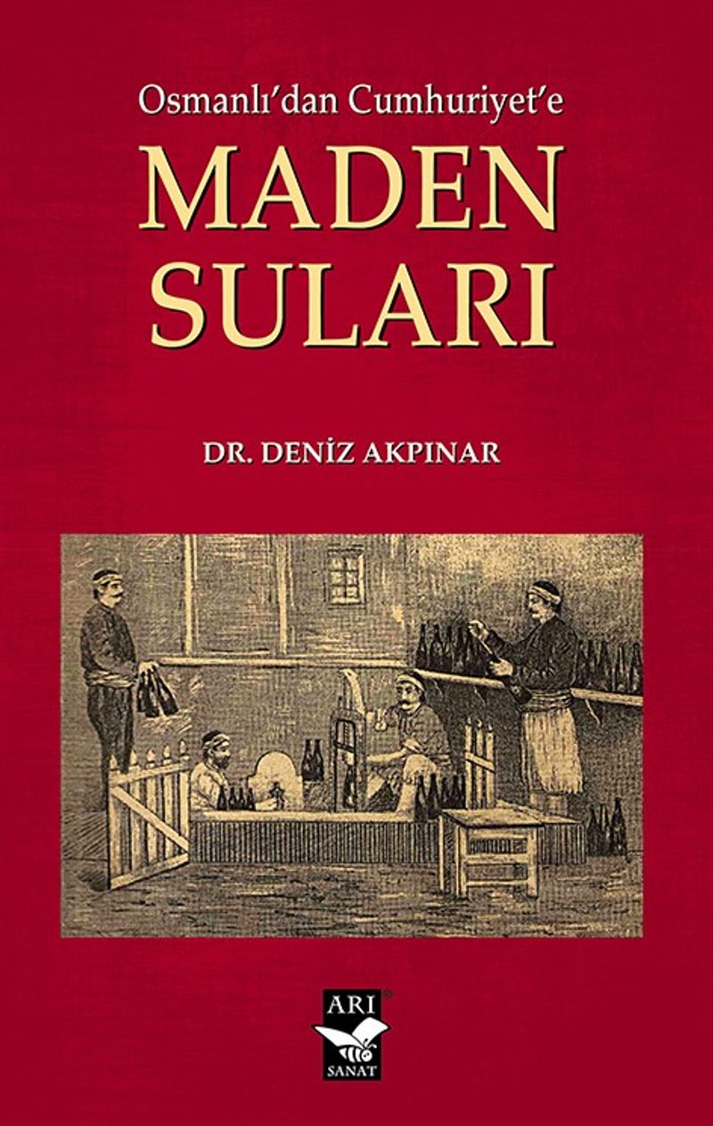 Osmanlı'dan Cumhuriyet'e Maden Suları kitap kapağı