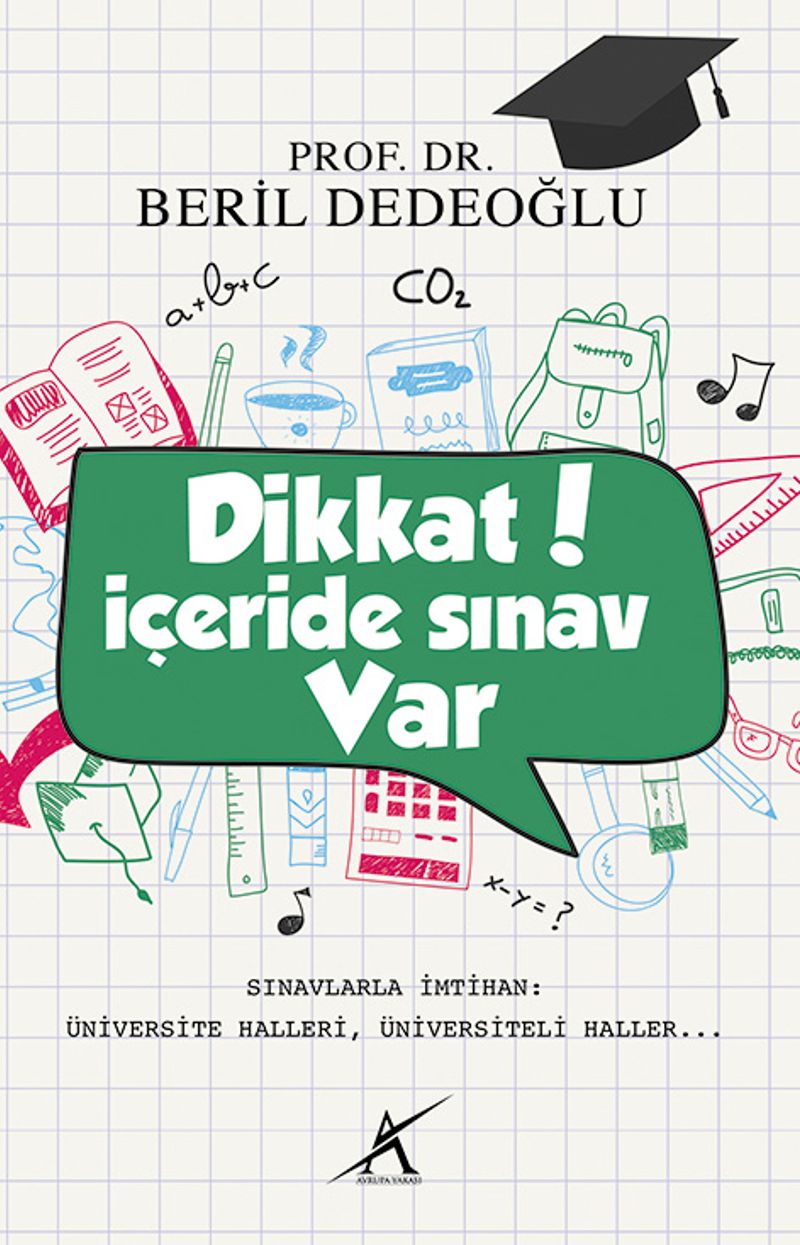 Dikkat İçeride Sınav Var kitap kapağı
