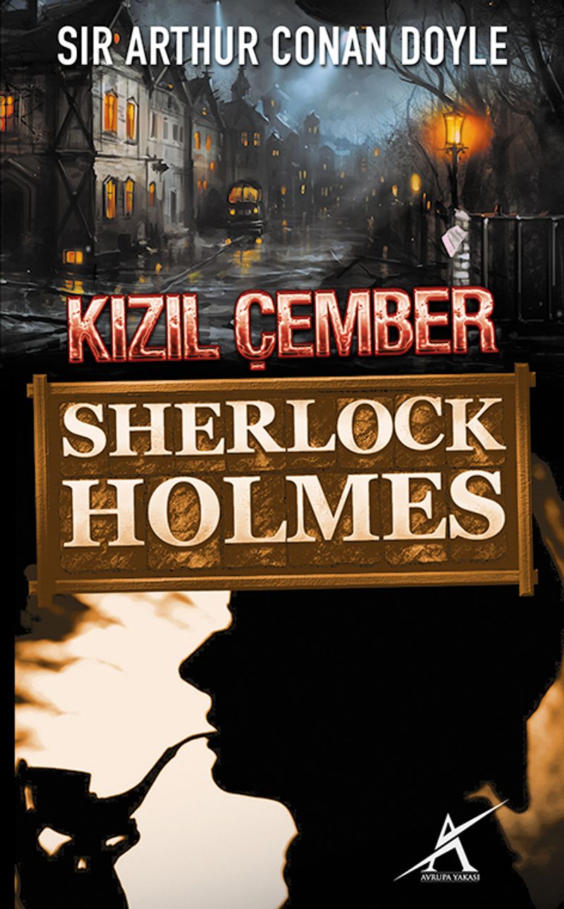 Kızıl Çember / Sherlock Holmes kitap kapağı