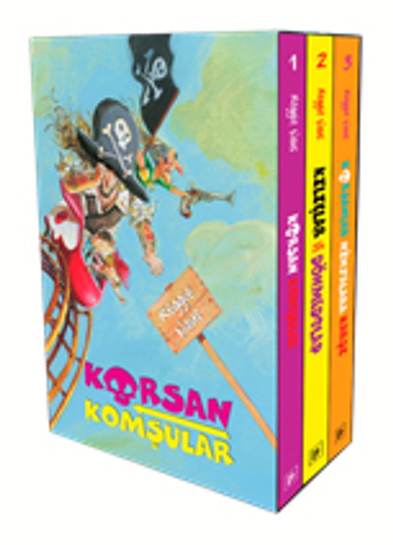 Korsan Komşular Serisi Kutulu Set (3 Kitap) kitap kapağı