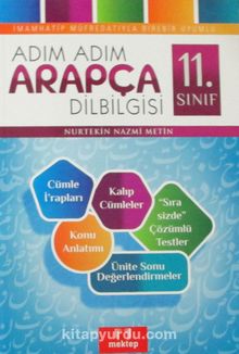 11. Sınıf Adım Adım Arapça Dilbilgisi kitap kapağı