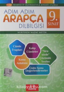 9. Sınıf Adım Adım Arapça Dilbilgisi kitap kapağı