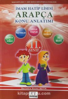 11. Sınıf Arapça Konu Anlatımı kitap kapağı