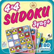 4x4 Sudoku -4 (3 Yaş+) kitap kapağı