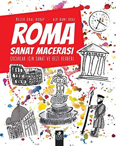 Roma Sanat Macerası & Çocuklar İçin Sanat ve Gezi Rehberi kitap kapağı