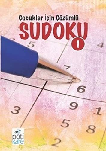 Çocuklar İçin Çözümlü Sudoku 1 kitap kapağı