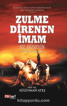Zulme Direnen İmam Hz. Hüseyin kitap kapağı