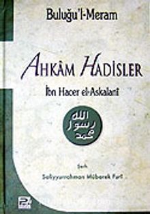 Ahkam Hadisler & Buluğu'l Meram kitap kapağı