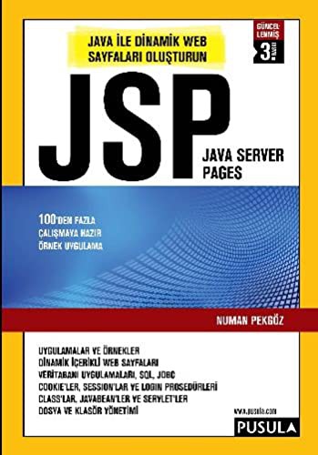 JSP / Java Server Pages kitap kapağı