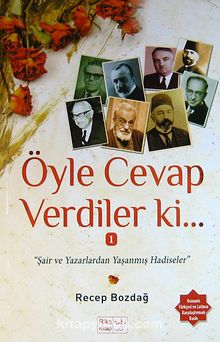 Öyle Cevap Verdiler ki...  1 (Osmanlıca-Türkçe) kitap kapağı