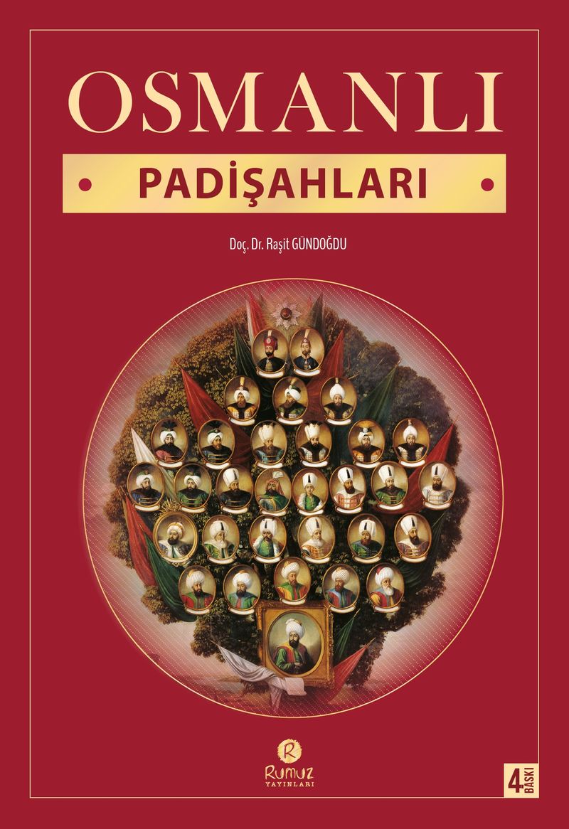 Osmanlı Padişahları kitap kapağı