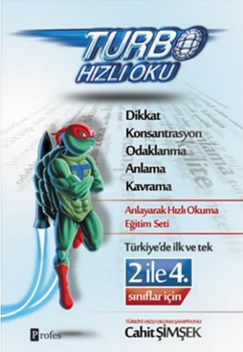 Turbo Hızlı Oku 2-4. Sınıflar Dikkat ve Hızlı Okuma (Tek Kitap) kitap kapağı
