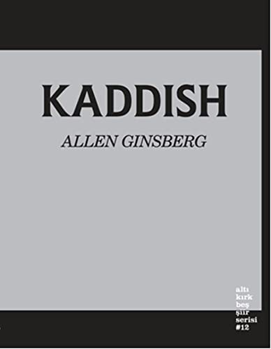 Kaddish kitap kapağı