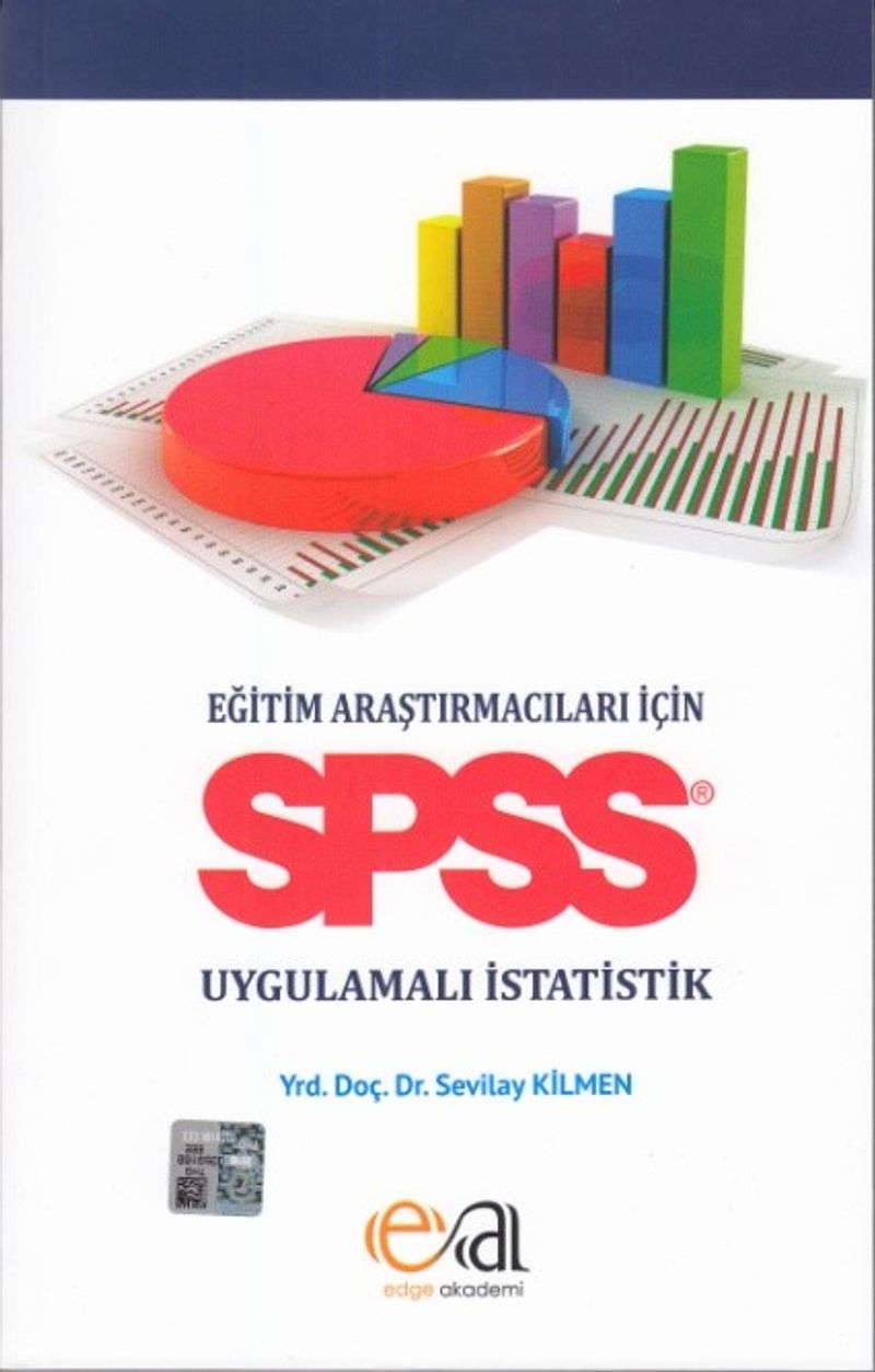 Eğitim Araştırmacıları İçin SPSS Uygulamalı İstatistik kitap kapağı