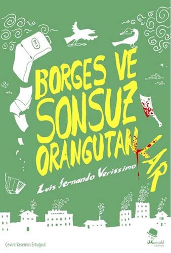 Borges ve Sonsuz Orangutanlar kitap kapağı
