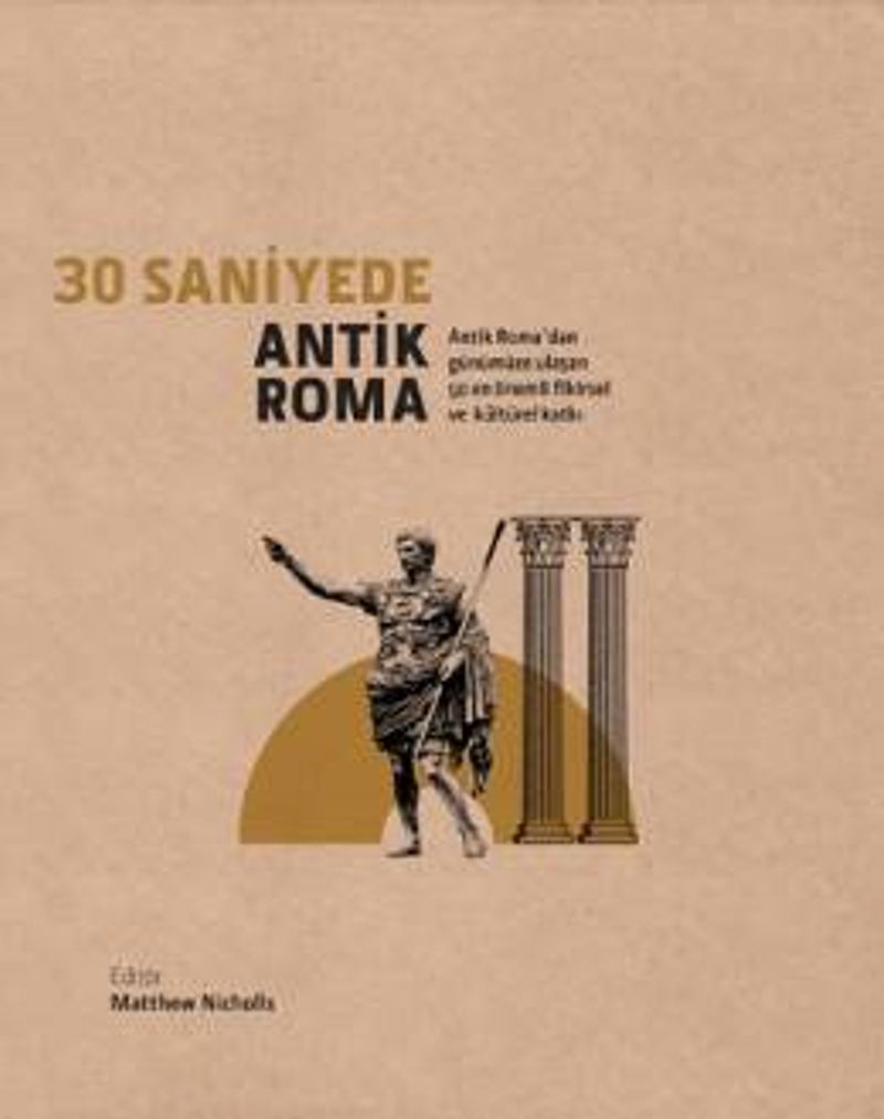 30 Saniyede Antik Roma kitap kapağı
