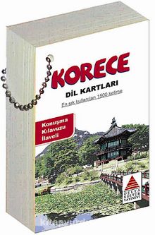 Korece Dil Kartları kitap kapağı
