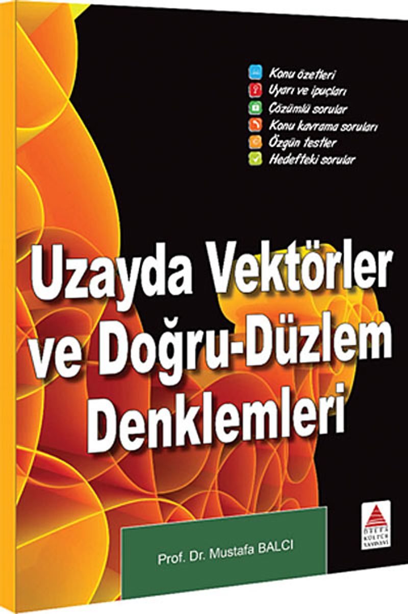 Uzayda Vektörler ve Doğru-Düzlem Denklemleri kitap kapağı