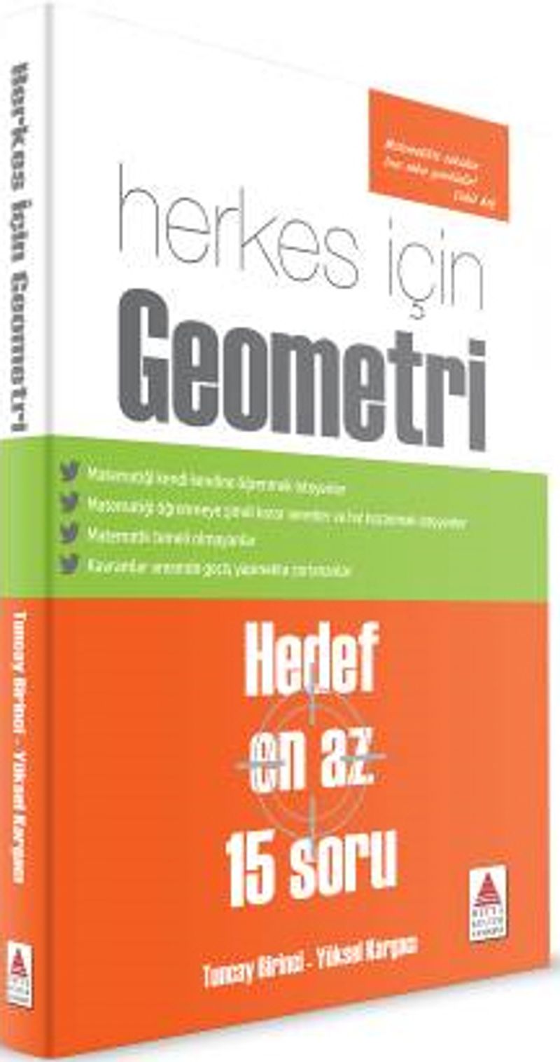 Herkes İçin Geometri Hedef En Az 15 Soru kitap kapağı