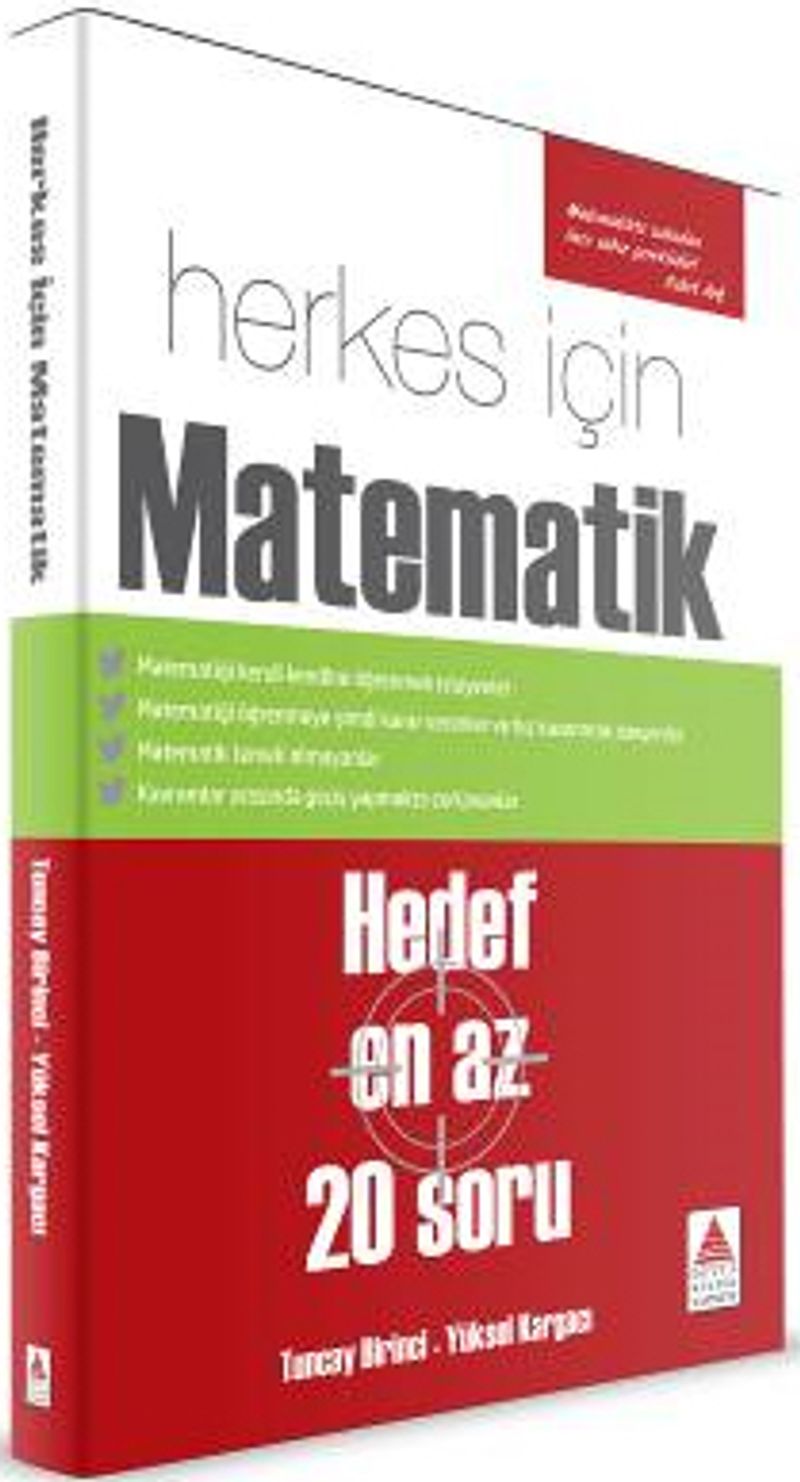 Herkes İçin Matematik Hedef En Az 20 Soru kitap kapağı