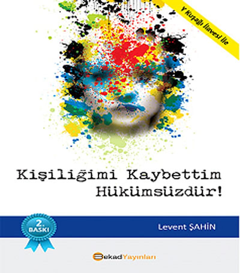Kişiliğimi Kaybettim Hükümsüzdür kitap kapağı