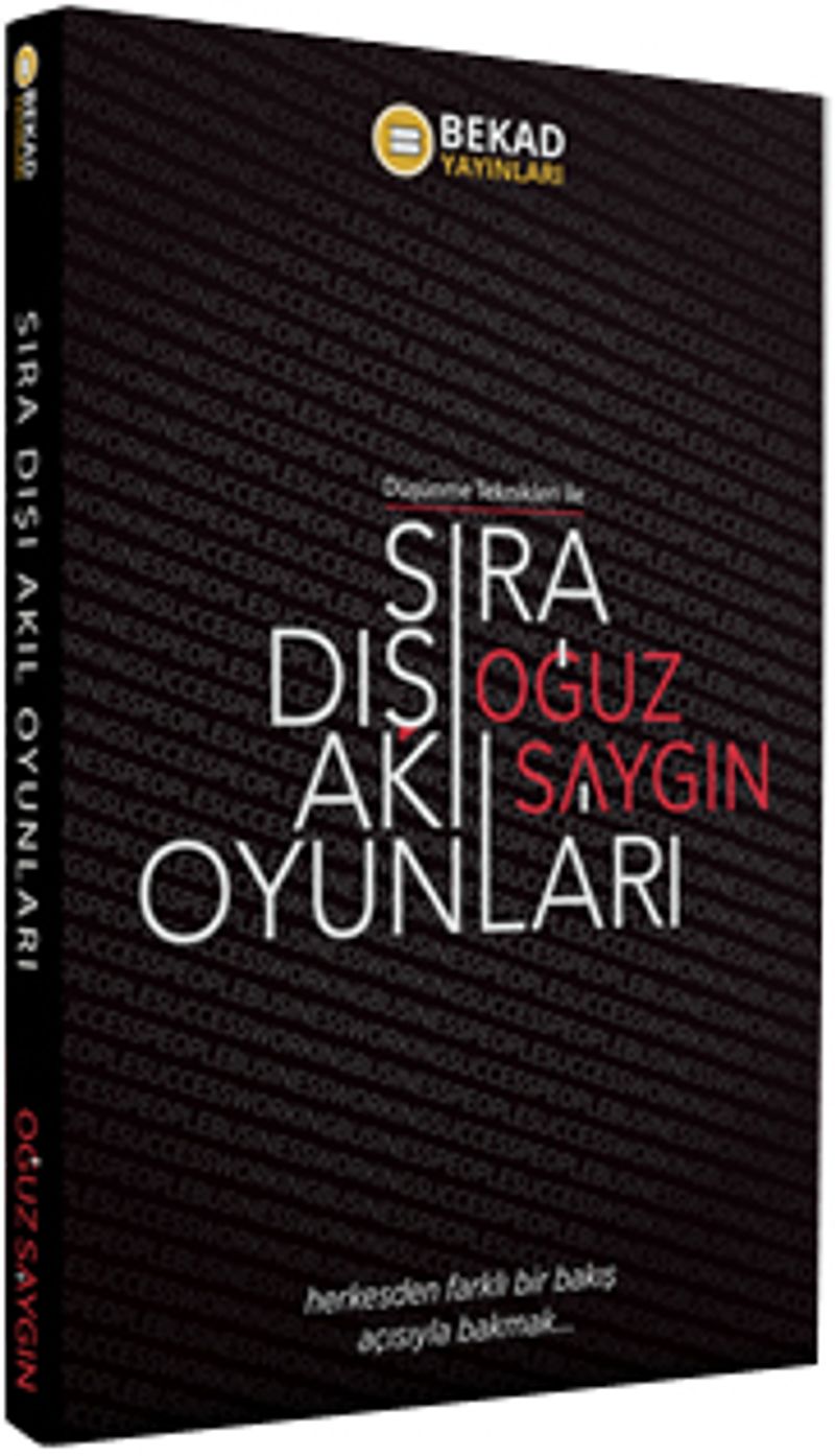 Sıra Dışı Akıl Oyunları kitap kapağı