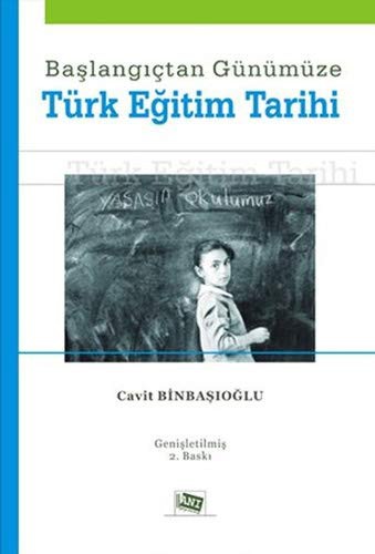 Başlangıçtan Günümüze Türk Eğitim Tarihi kitap kapağı