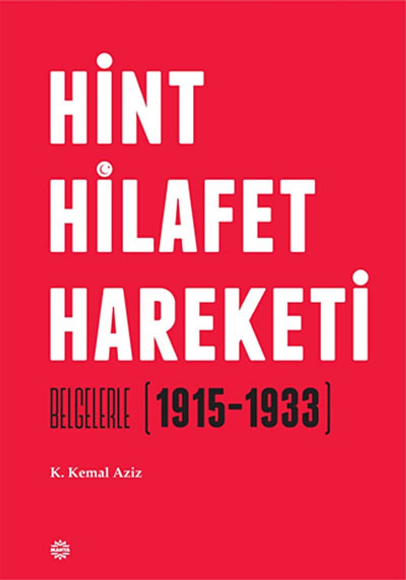 Hint Hilafet Hareketi Belgelerle (1915-1933) kitap kapağı