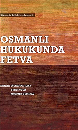 Osmanlı Hukukunda Fetva kitap kapağı