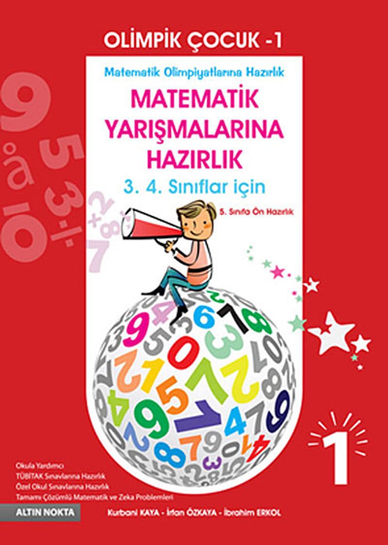 Olimpik Çocuk 1 / Matematik Yarışmalarına Hazırlık 3. 4. Sınıflar İçin kitap kapağı
