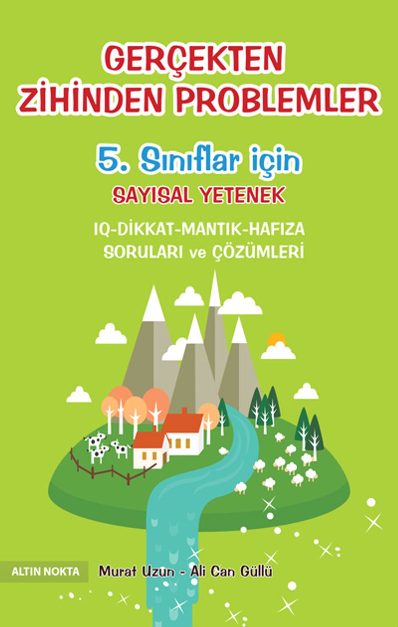 Gerçekten Zihinden Problemler (5. Sınıflar İçin) kitap kapağı