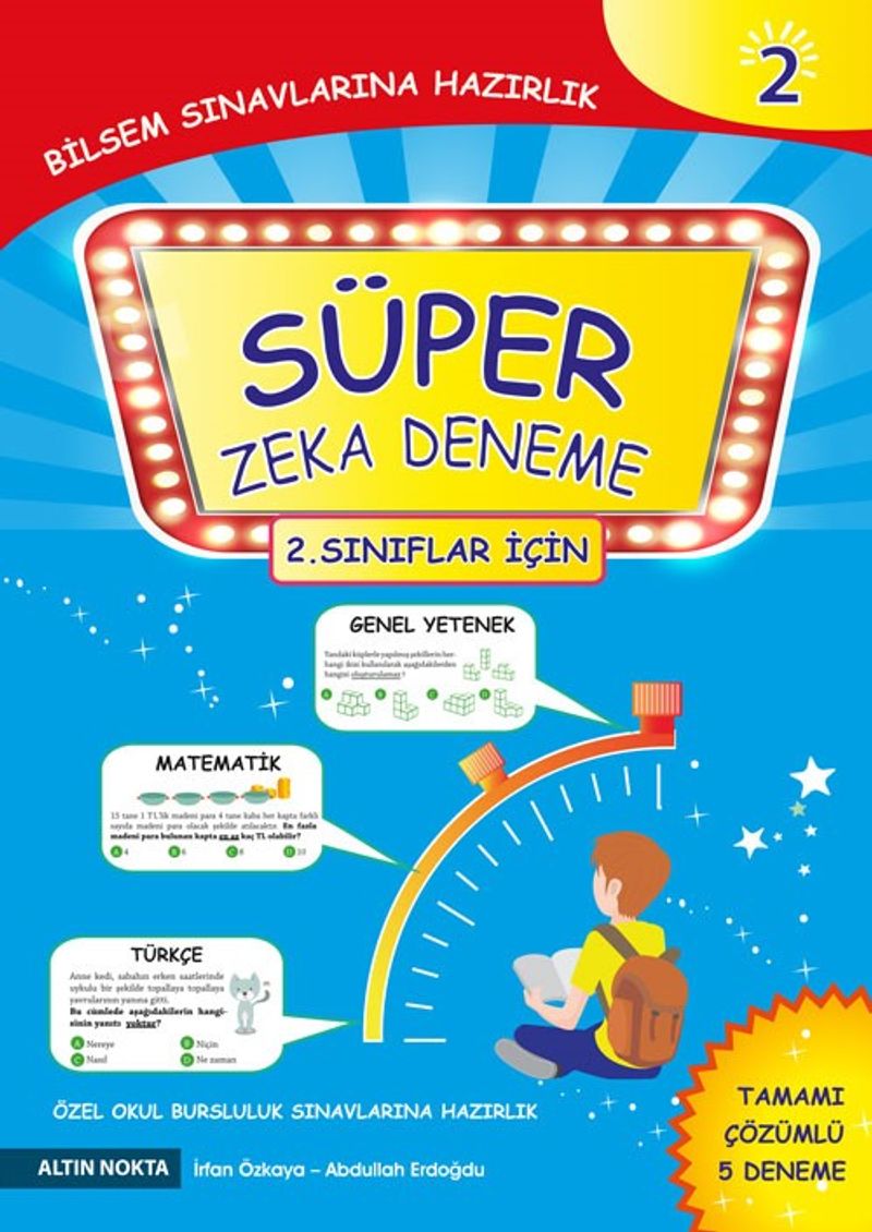 2. Sınıflar İçin Süper Zeka Deneme 2 kitap kapağı