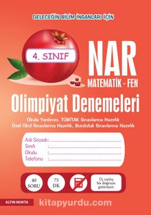 4. Sınıf Nar Olimpiyat Denemeleri kitap kapağı