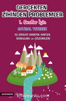 1. Sınıflar İçin Gerçekten Zihinden Problemler 1 Sayısal Yetenek kitap kapağı