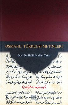 Osmanlı Türkçesi Metinleri kitap kapağı