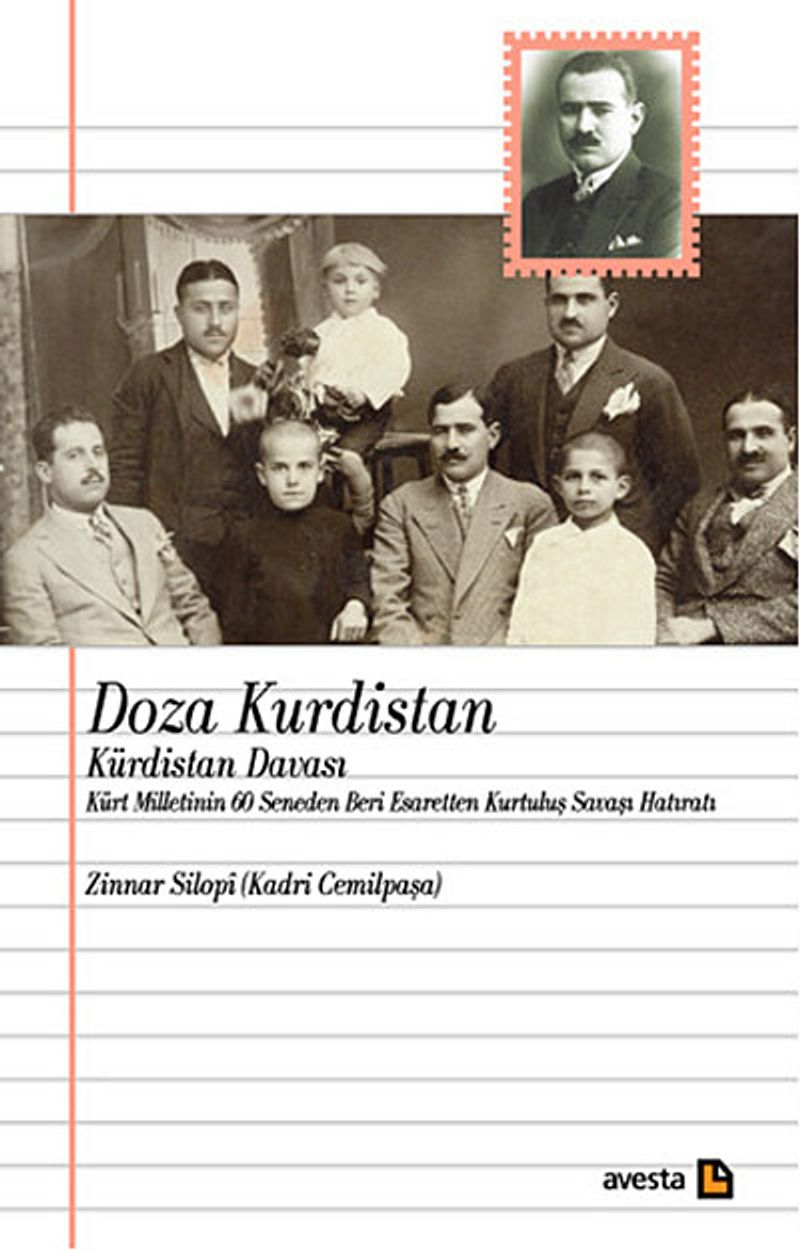 Doza Kurdistan - Kürdistan Davası kitap kapağı
