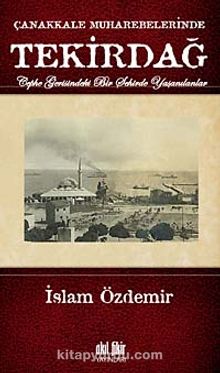 Çanakkale Muharebelerinde Tekirdağ kitap kapağı