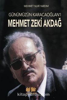 Günümüz Karacaoğlan'ı Mehmet Zeki akdağ kitap kapağı
