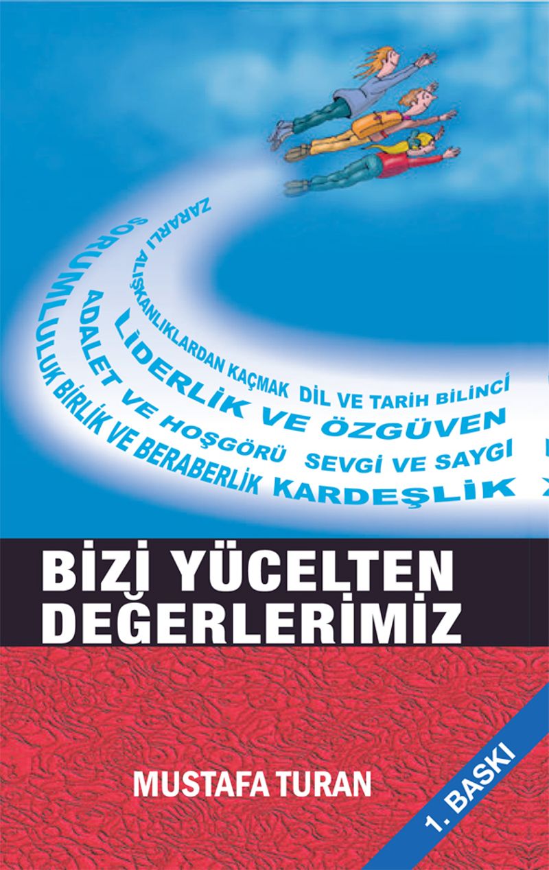 Bizi Yücelten Değerlerimiz kitap kapağı