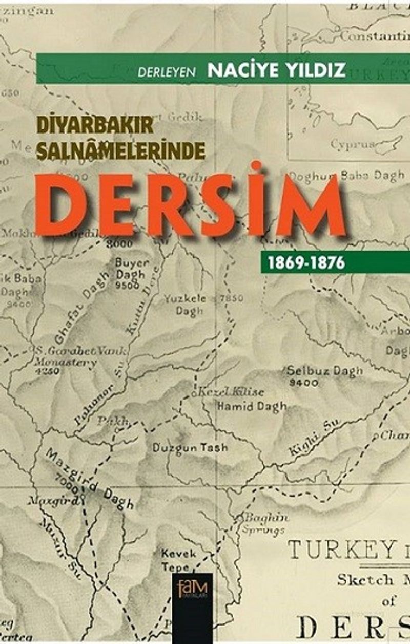 Diyarbakır Salnamelerinde Dersim kitap kapağı