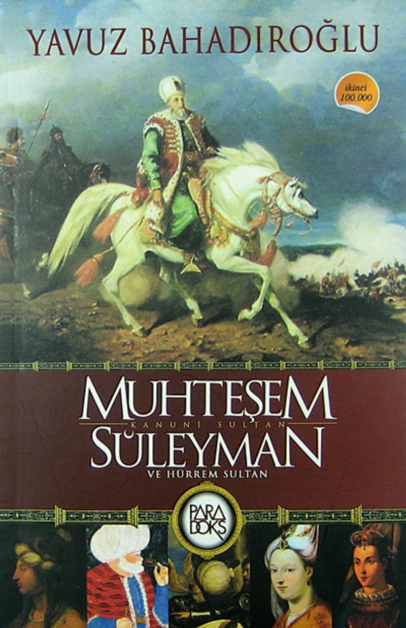 Muhteşem Kanuni Sultan Süleyman ve Hürrem Sultan kitap kapağı