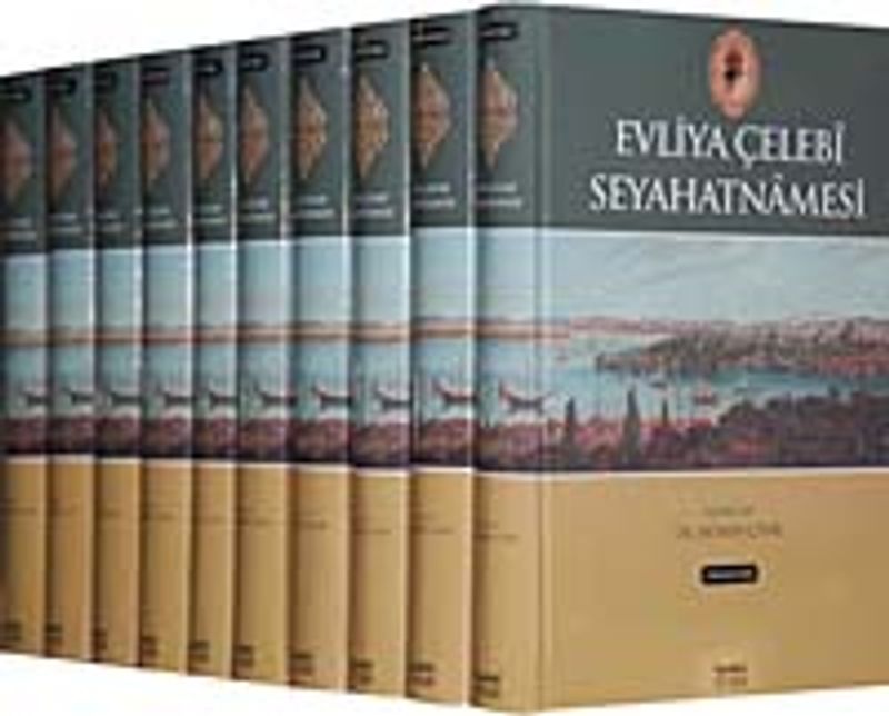 Evliya Çelebi Seyahatnamesi (10 Cilt) kitap kapağı