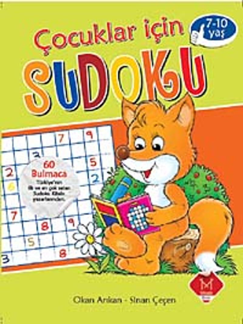 Çocuklar için Sudoku (7 - 10 yaş) kitap kapağı