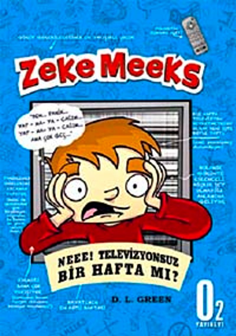 Zeke Meeks Neee! Televizyonsuz Bir Hafta mı? kitap kapağı