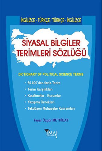 Siyasal Bilgiler Terimleri Sözlüğü kitap kapağı
