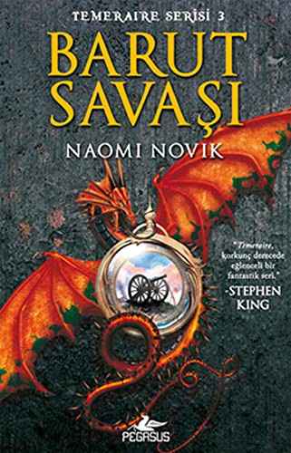 Barut Savaşı / Temeraire Serisi 3 kitap kapağı