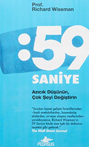 59 Saniye: Azıcık Düşünün, Çok Şeyi Değiştirin kitap kapağı