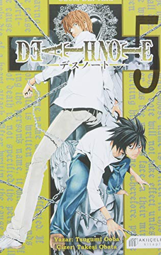 Ölüm Defteri / Death Note 5 kitap kapağı