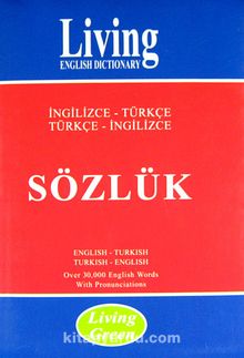 Living Green / İngilizce-Türkçe - Türkçe-İngilizce Sözlük kitap kapağı