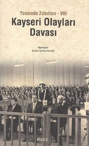 Kayseri Olayları Davası / Yassıada Zabıtları VIII kitap kapağı